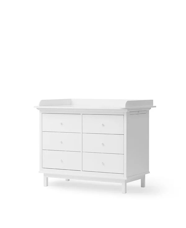 Oliver Furniture Seaside puslekommode med 6 skuffer