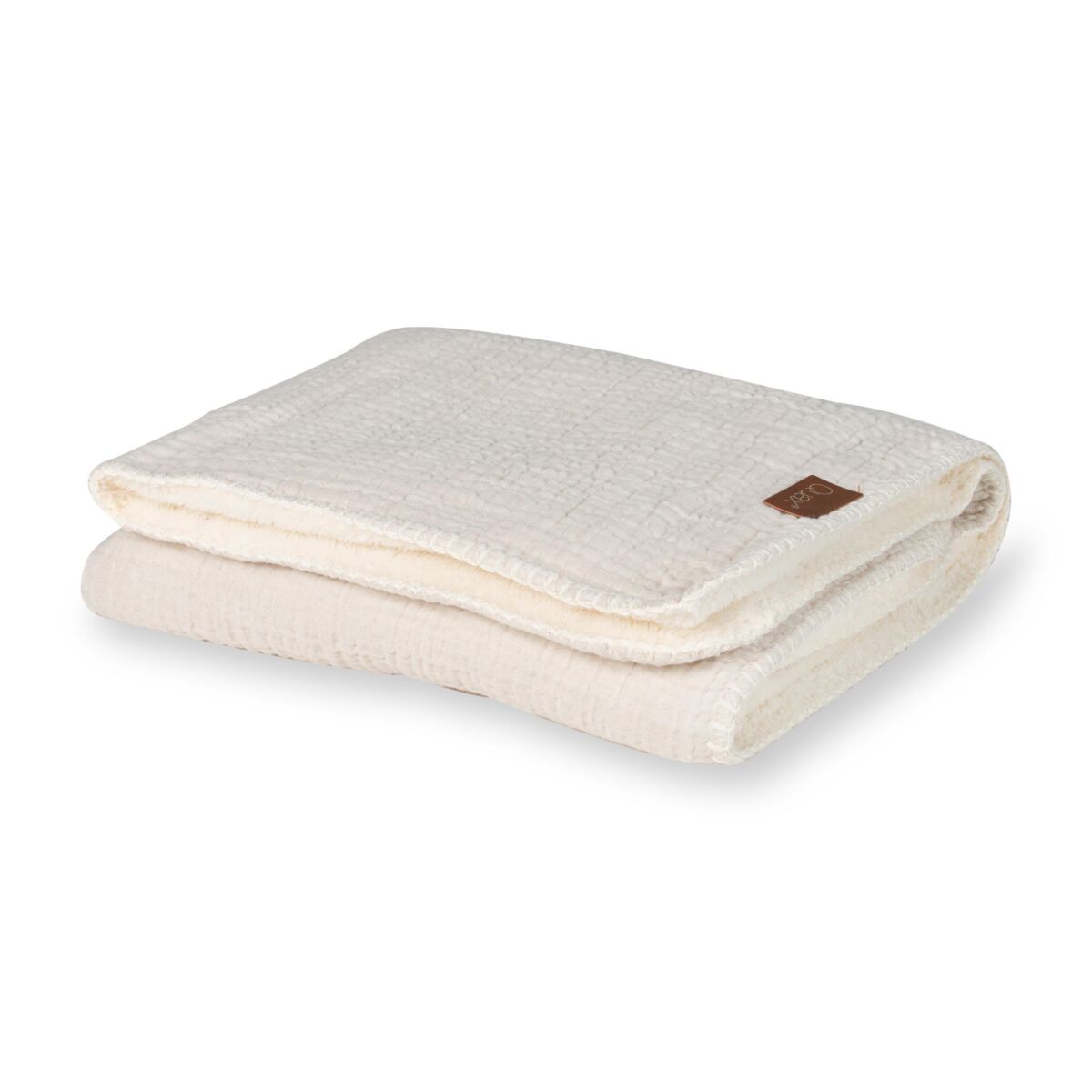 Quax Teddy svøb til baby – Natural Collection - Clay
