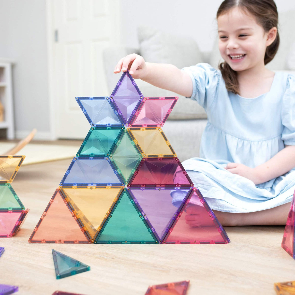 Connetix Expansion Pack Udvidelsessæt 48 dele - Pastel