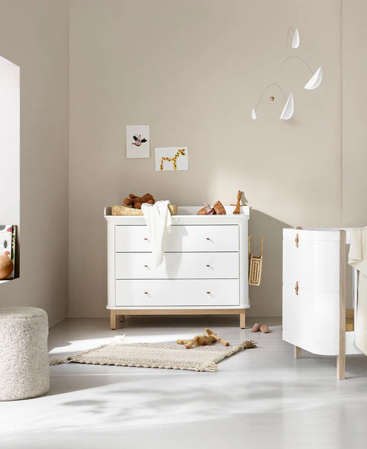 Oliver Furniture Wood pusleplade til kommode – hvid