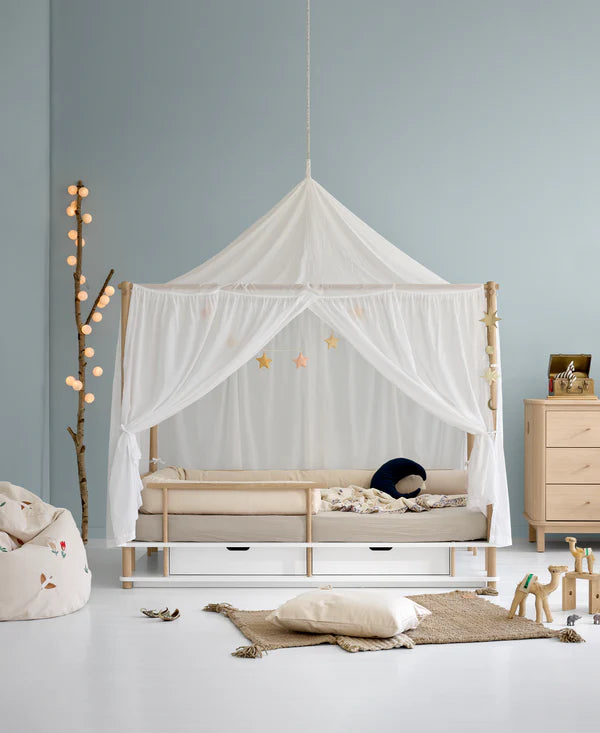 Oliver Furniture sengehest til Camp seng – eg
