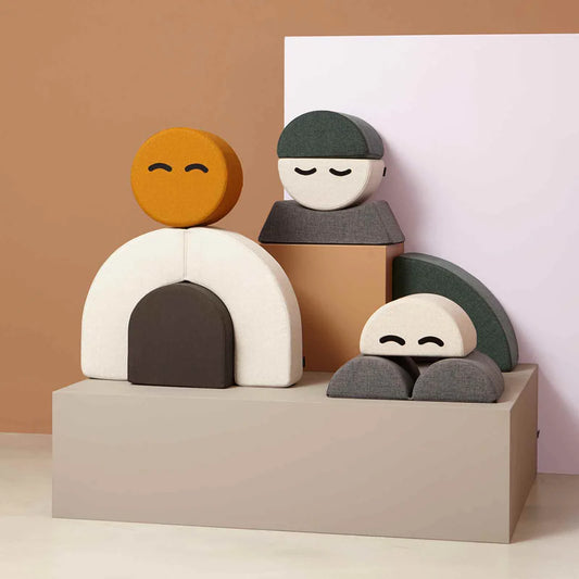 by KlipKlap KK Mrs. Circle Face – Mustard Brown