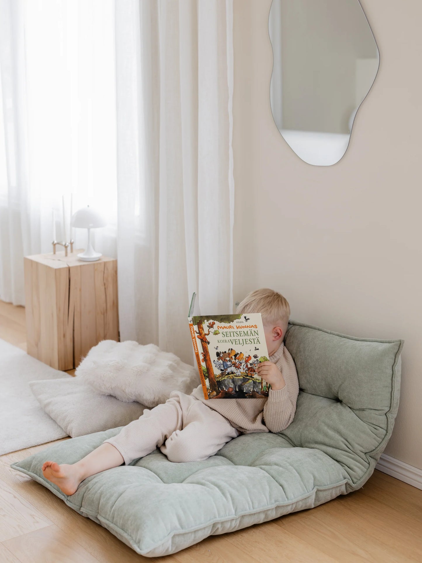 FitWood VIENO gulvpude – Sage
