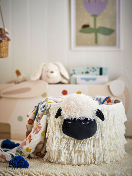 Bloomingville MINI Dolly Kurv - Hvid
