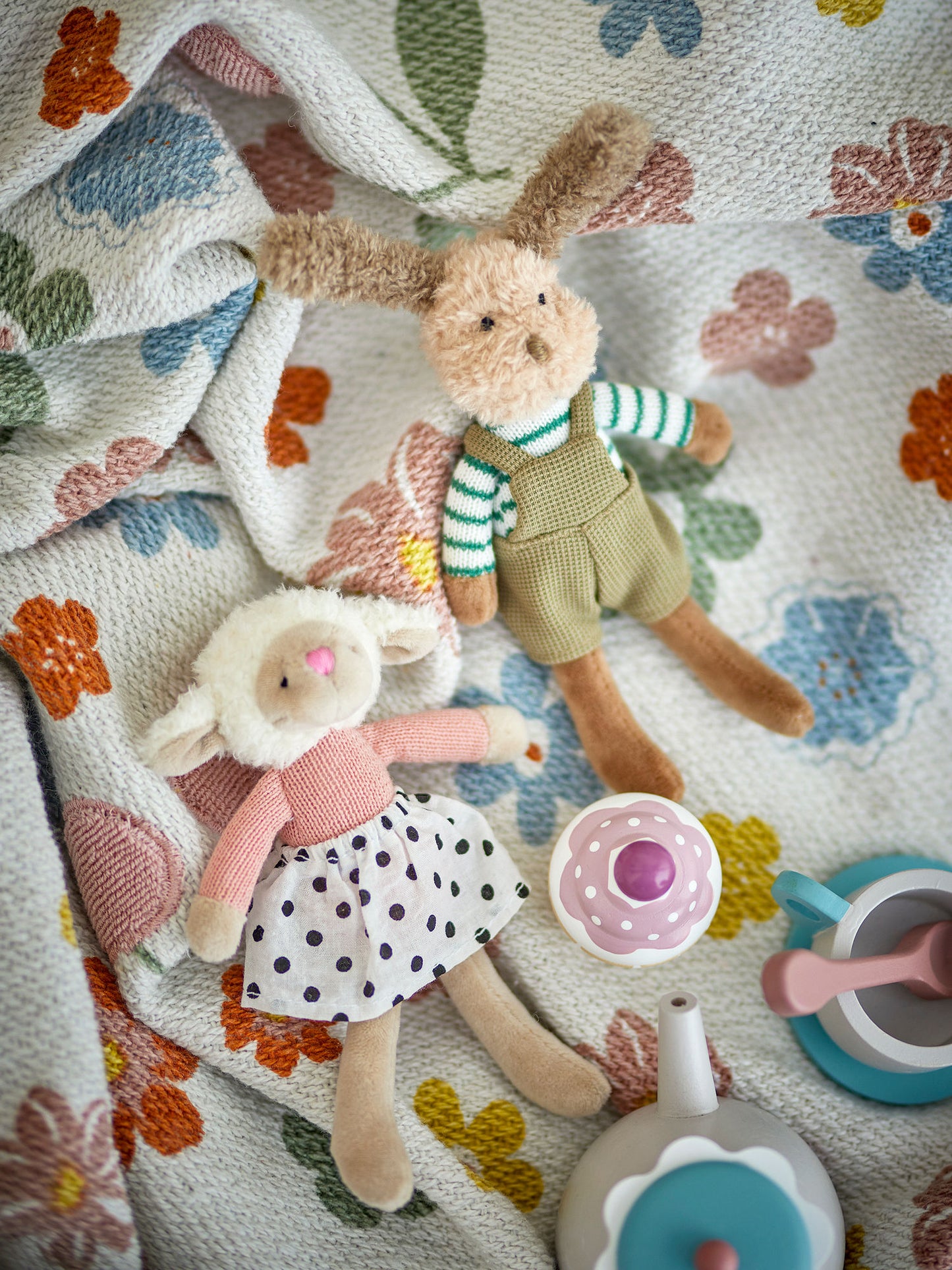 Bloomingville MINI Sol & Teo Dukke - Multifarvet