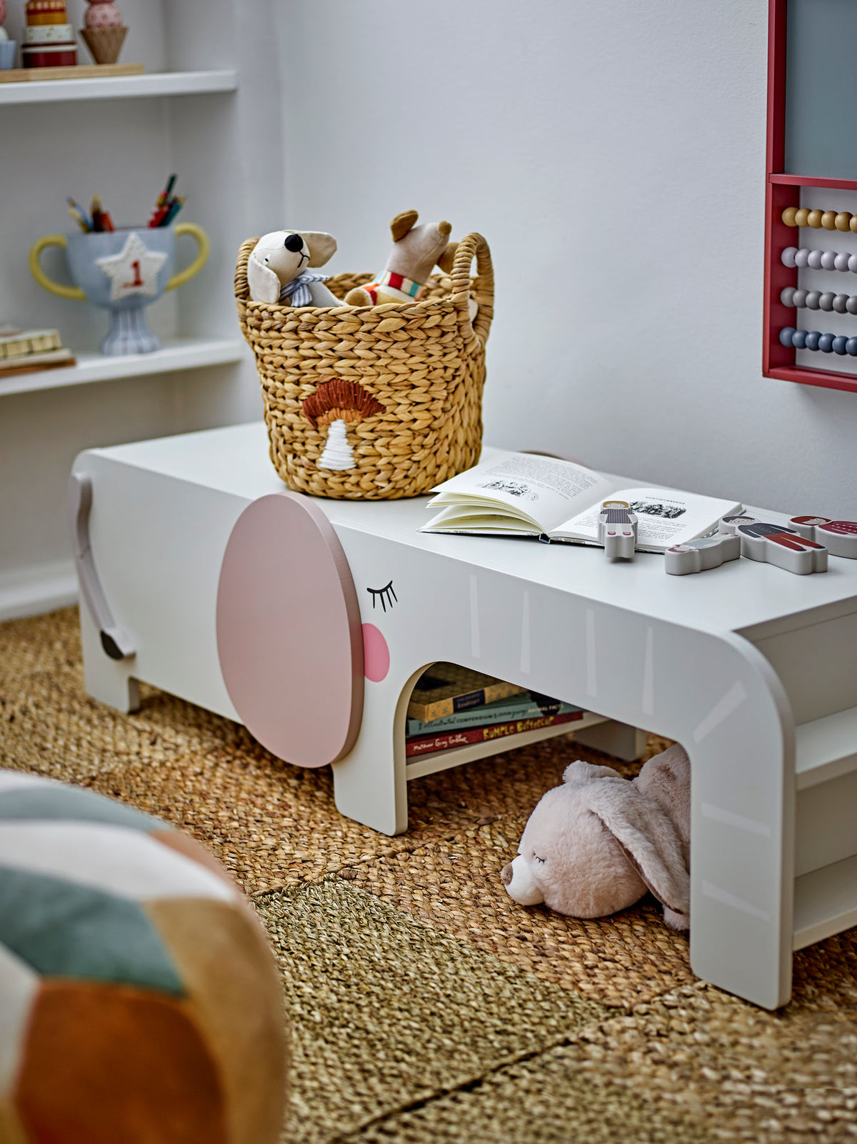 Bloomingville MINI Ferdinand Bænk - Grå
