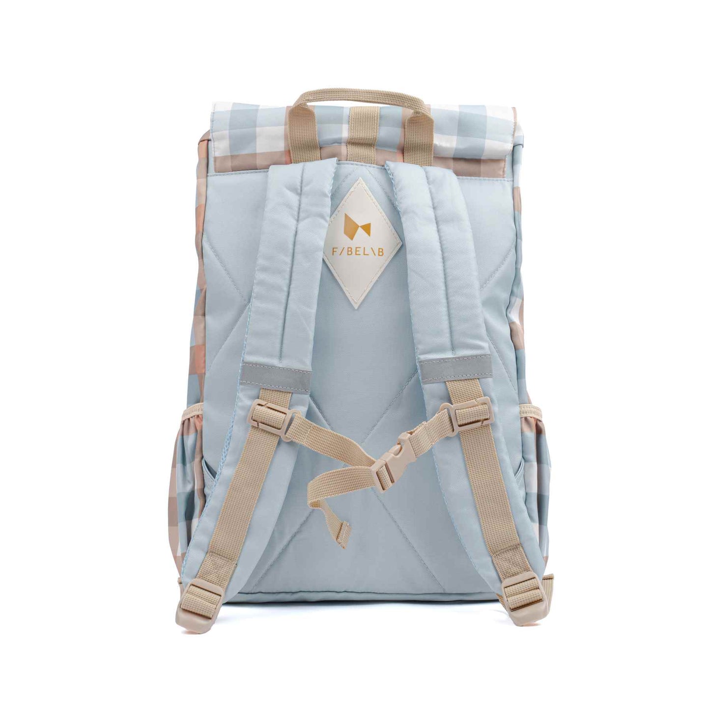 Fabelab Rygsæk – Large – Cottage Blue Checks