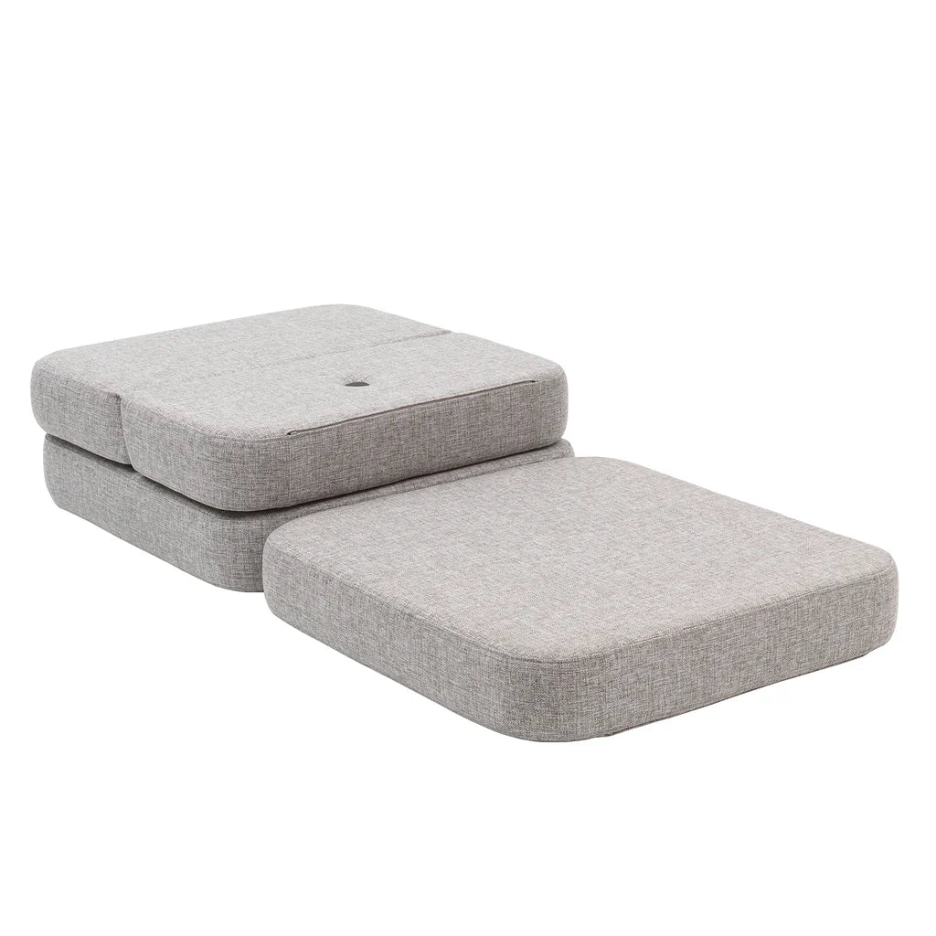 by KlipKlap KK 3 Fold Sofa Single Soft – Beige/Sand (foldemadras)