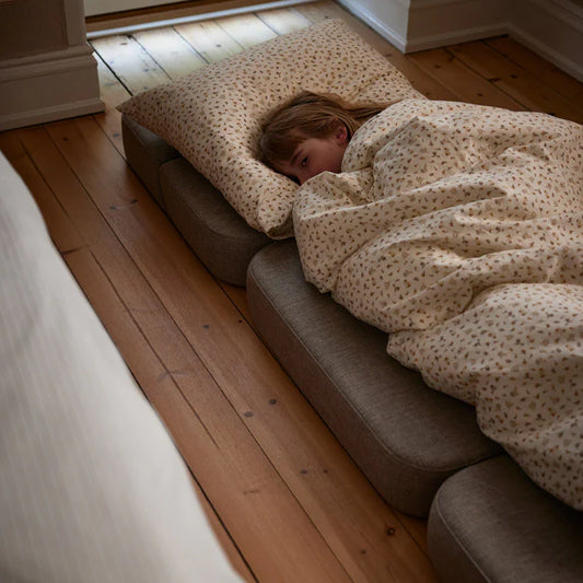 by KlipKlap KK 3 Fold Sofa Single Soft – Sand/Sand (foldemadras)