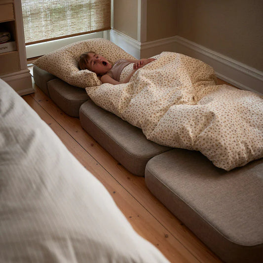 by KlipKlap KK 3 Fold Sofa Single Sand/Sand (foldemadras)