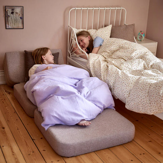 by KlipKlap KK 3 Fold Sofa Single Soft – Rose/Rose (foldemadras)