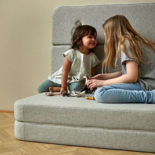 by KlipKlap KK 3 Fold Sofa XL Soft 140 cm Beige/Sand (foldemadras)