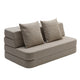 by KlipKlap KK 3 Fold Sofa XL Soft Beige/Sand (foldemadras)