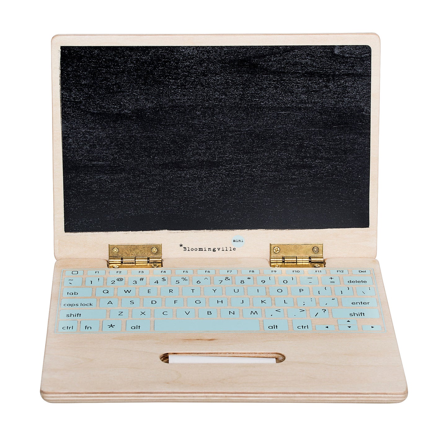Bloomingville MINI Elena legetøjscomputer – Naturfarvet FSC®-certificeret krydsfiner