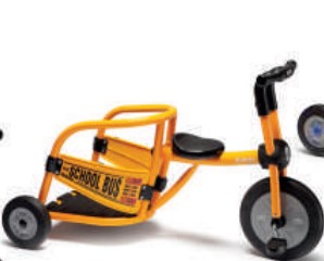 Italtrike Pilot 300 trehjulet cykel - School Bus – Gul