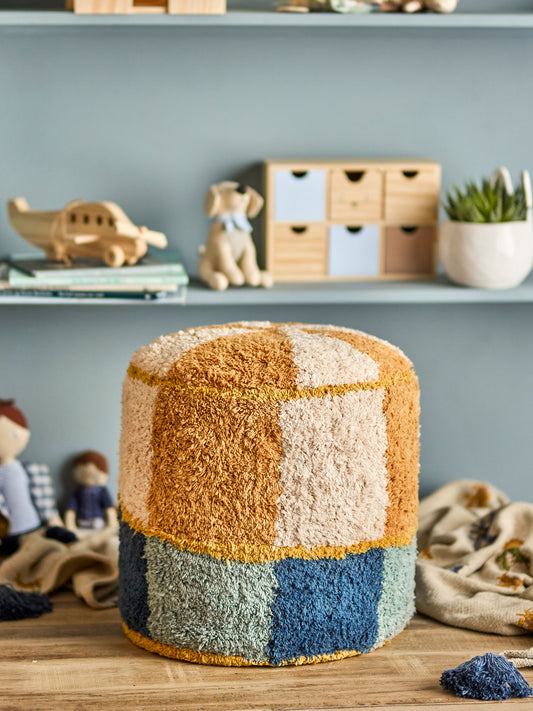 Bloomingville MINI Kio Puf - Multifarvet