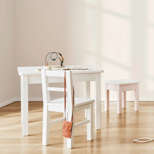 Isle of Dogs Design børnebord i træ – hvid