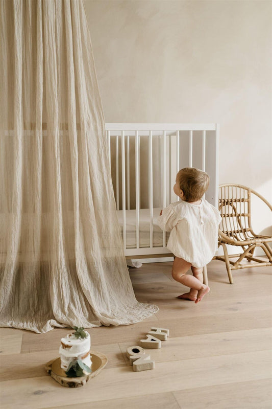 Quax Flow tremmeseng 120x60 cm – Hvid