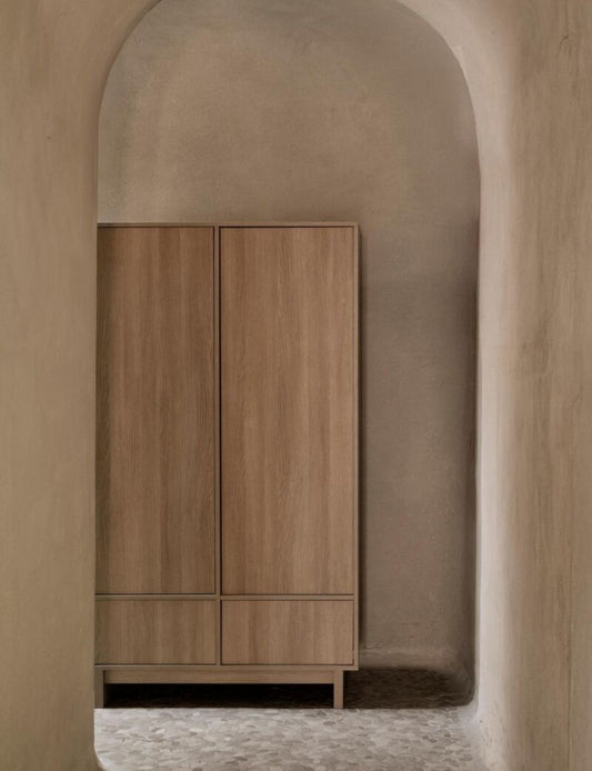 Quax Kyo garderobeskab XL – Honey Ash