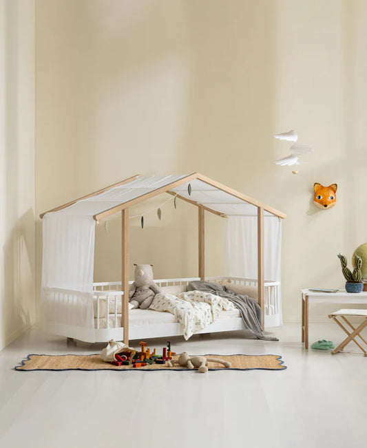 Oliver Furniture Wood Original husseng 90x200 cm – hvid/eg
