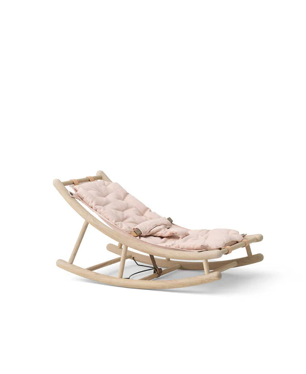 Oliver Furniture ekstra babyhynde til Wood vippestol – rosa
