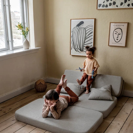 by KlipKlap KK 3 Fold XL - Sand/Sand (Stor foldemadras)