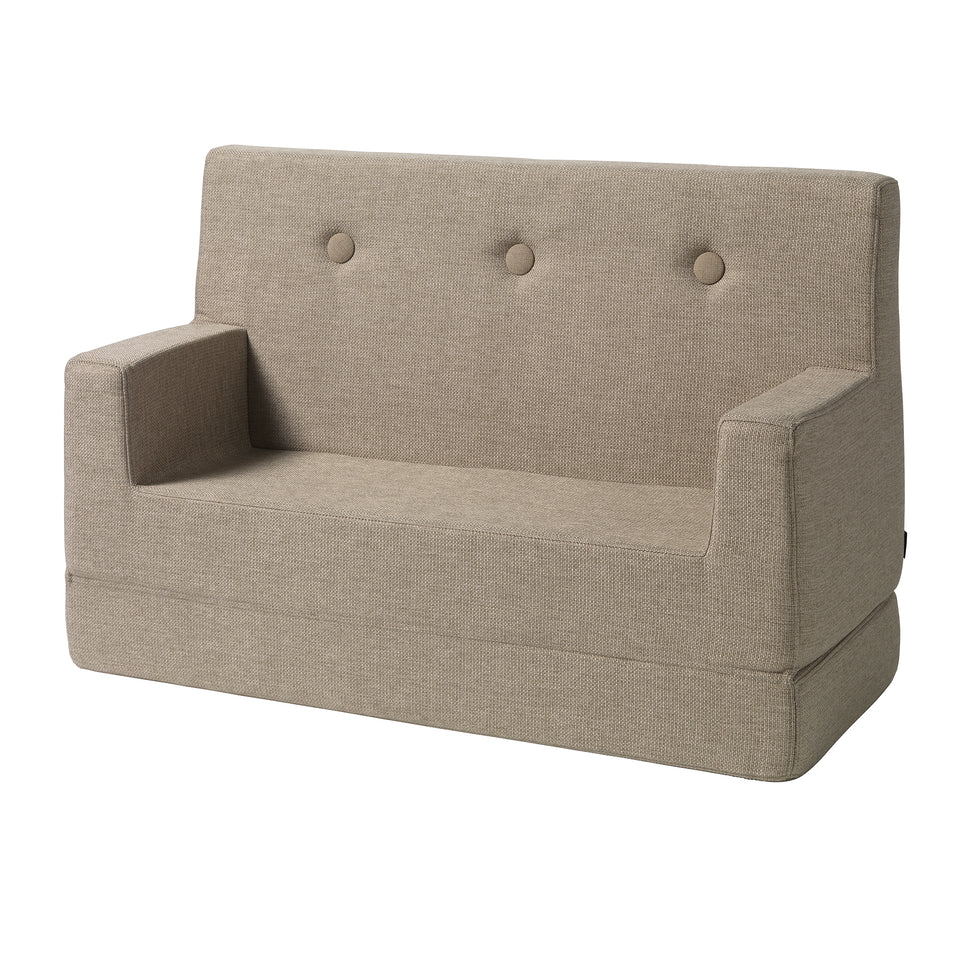by KlipKlap KK Kids lille legesofa – Sand/Sand