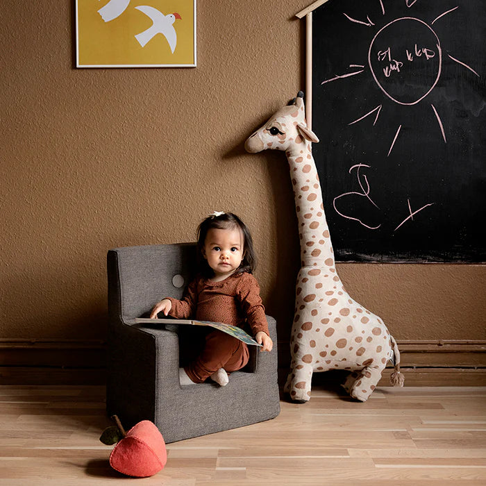 by KlipKlap KK Børnestol – Brun/Sand