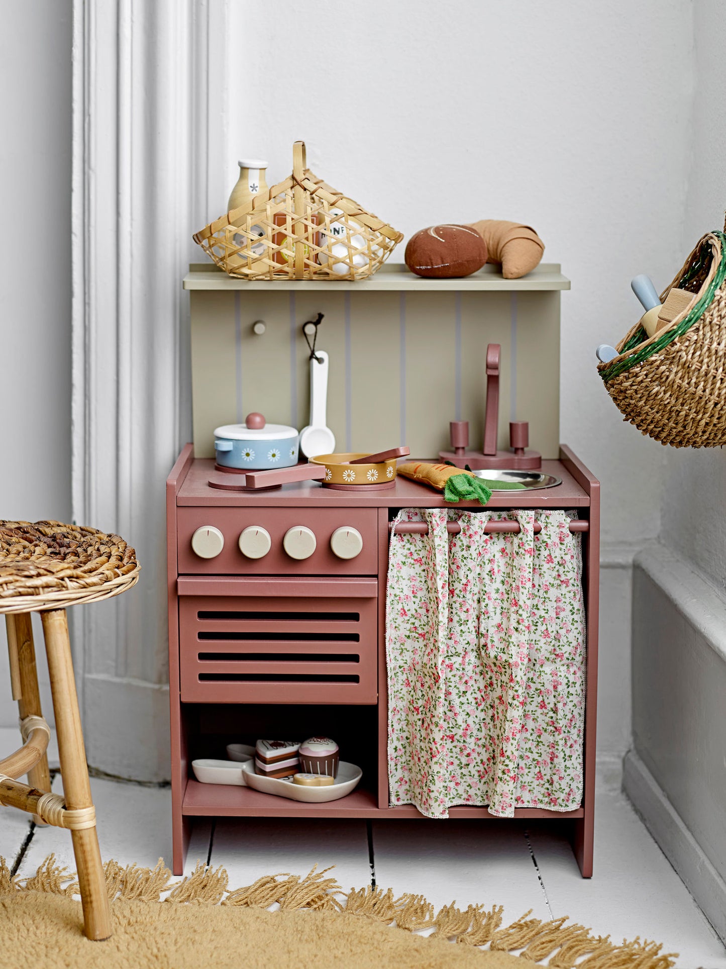 Bloomingville MINI Pippi Legekøkken – Brun – FSC®100% MDF