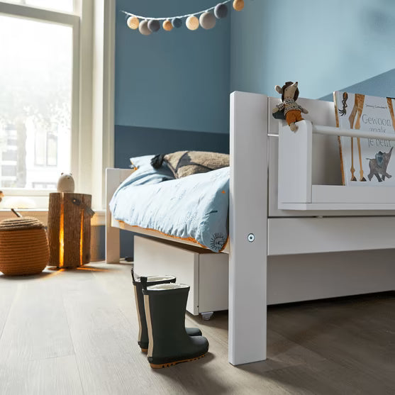 LIFETIME Kidsrooms Original enkelt børneseng 90x200 cm – hvid lak