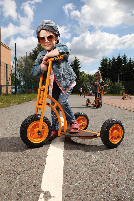TopTrike Bengy lille løbehjul med bremse – fra 3 år