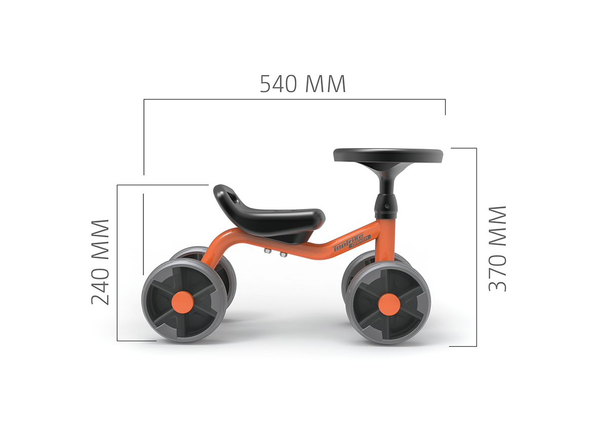 TopTrike Little Driver gåbil – fra 12 måneder