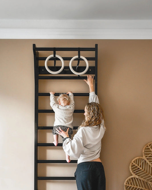 FitWood TAIMI vægribbe 220 cm – sort