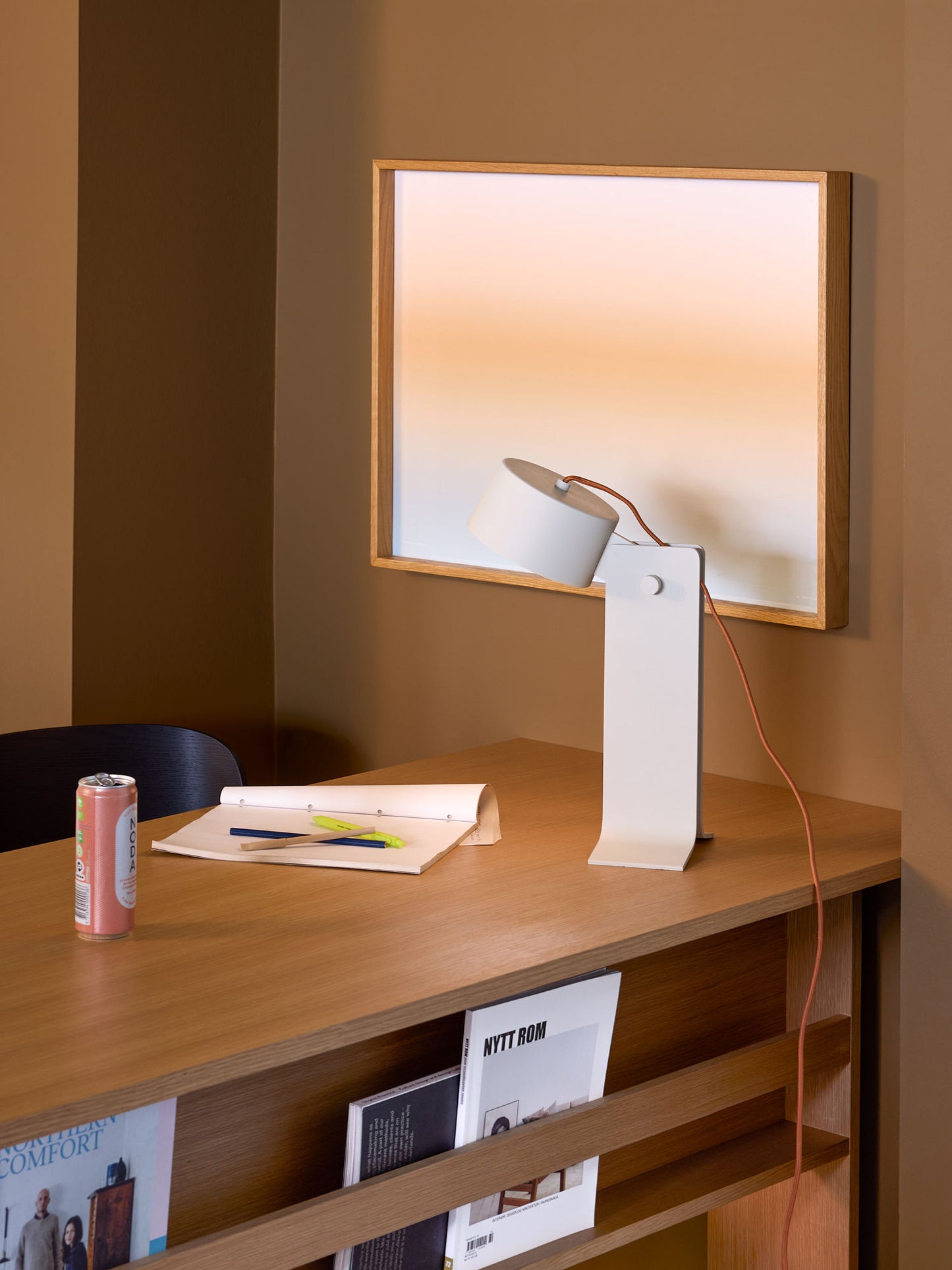Hübsch Crea bordlampe – sand