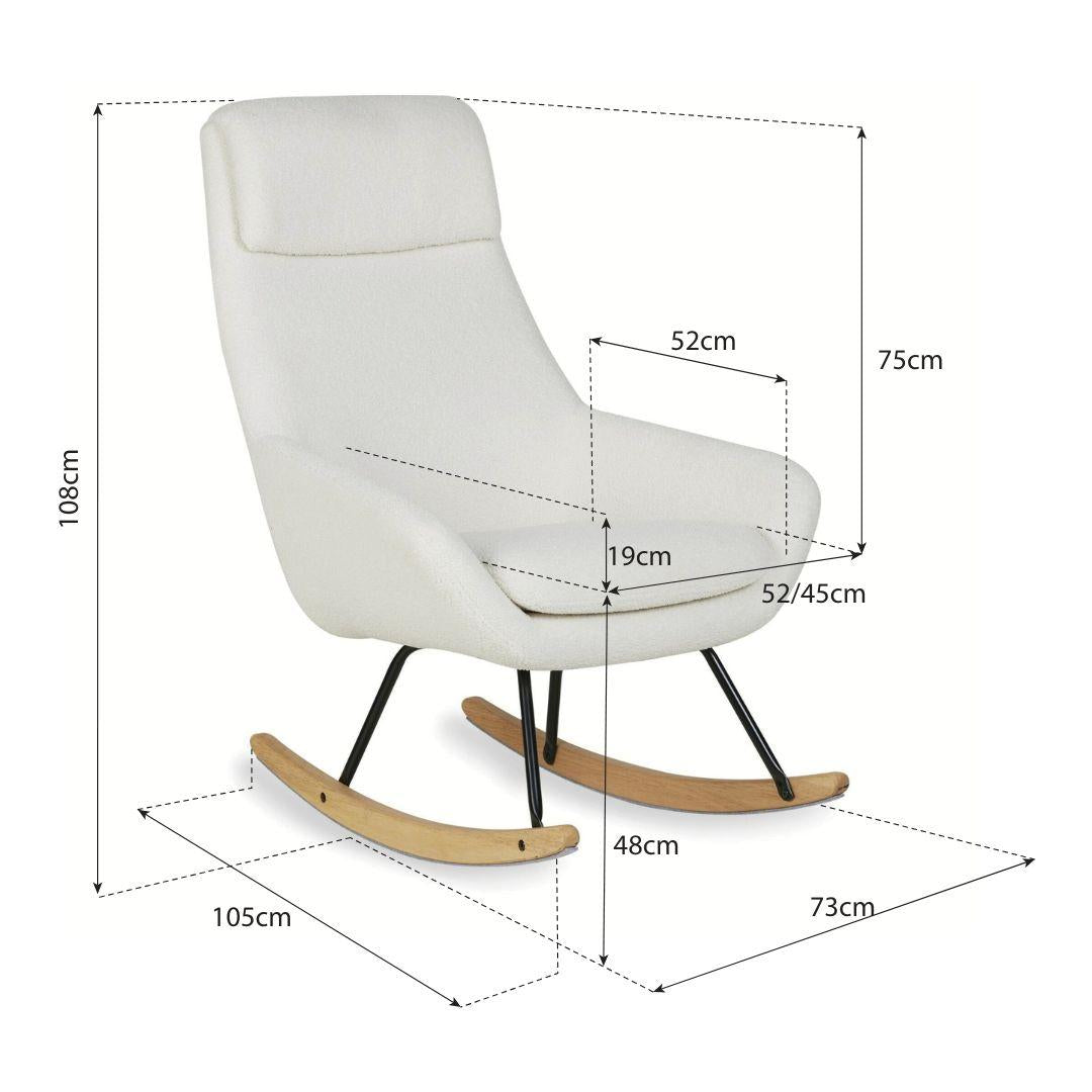 Quax Nordic gyngestol – sheep beige