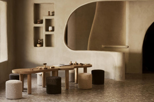 Quax Teddy puf – Bison