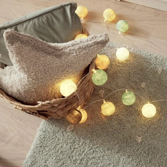 LIFETIME Kidsrooms tuftet pude – Essence - Natural