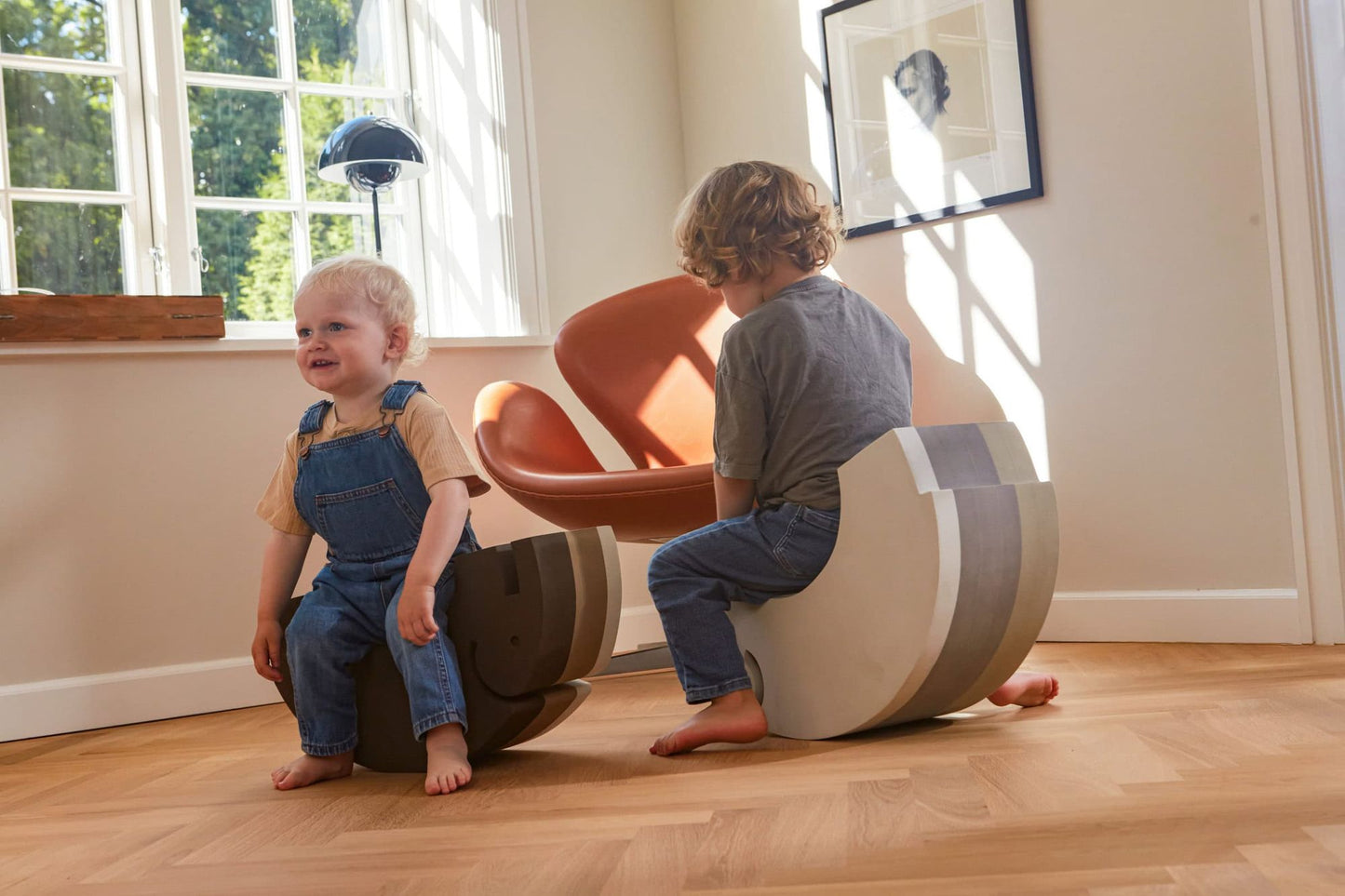 bObles Elefant L – Sand grey