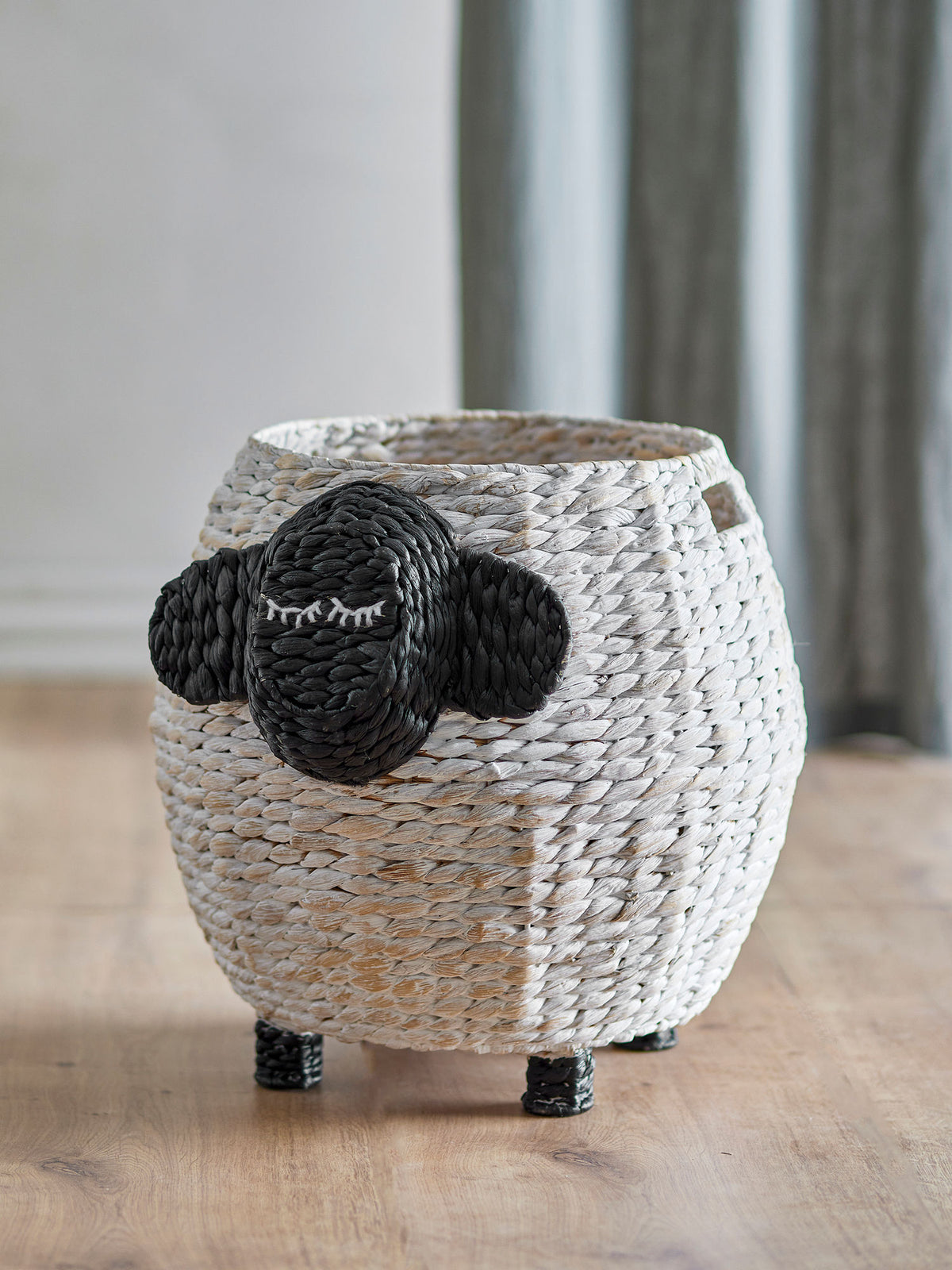 Bloomingville MINI Dolly opbevaringskurv - Hvid