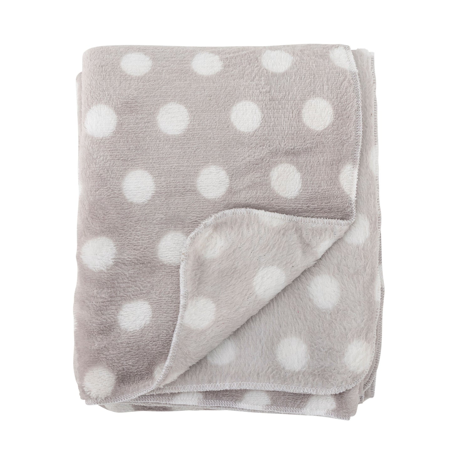 Bloomingville MINI Dolly Bamse med Tæppe, Hvid, Polyester