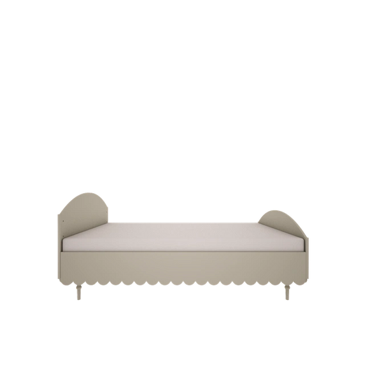 Wood Luck Design - Babushka - børneseng 120 x 200 cm – olivengrøn