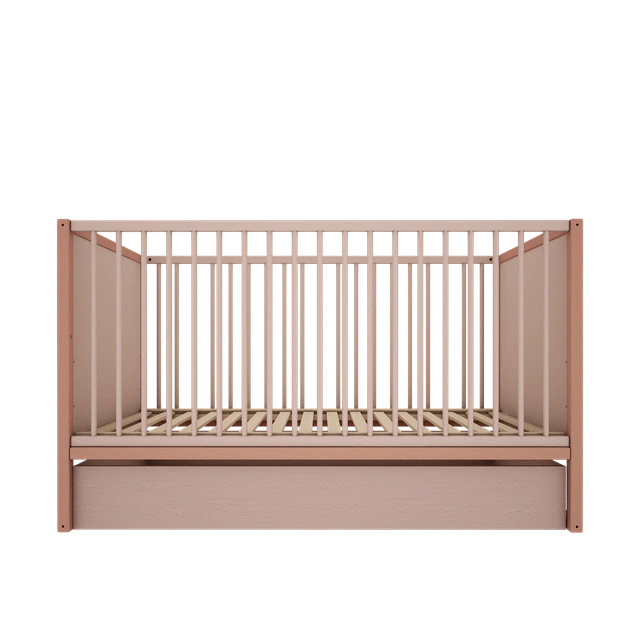 Wood Luck Design - Tweens - skuffe til tremmeseng 70 x 140 cm – rosa