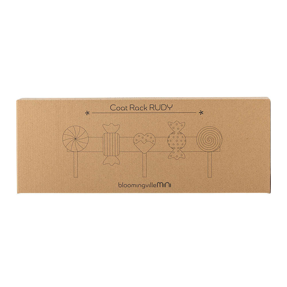 Bloomingville MINI Rudy Knagerække – Brun – MDF