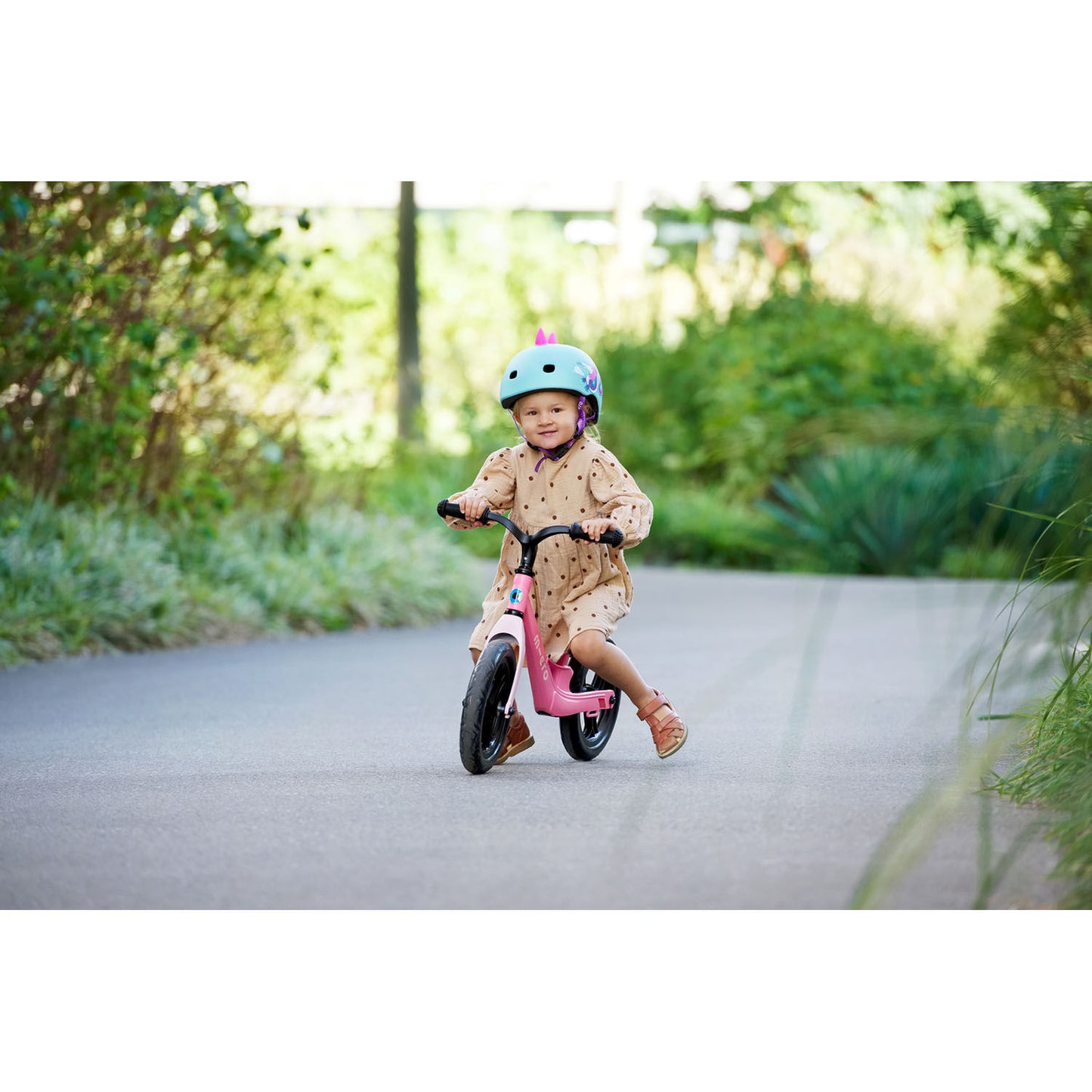 Micro Balance Bike Lite løbecykel - Flamingo Pink