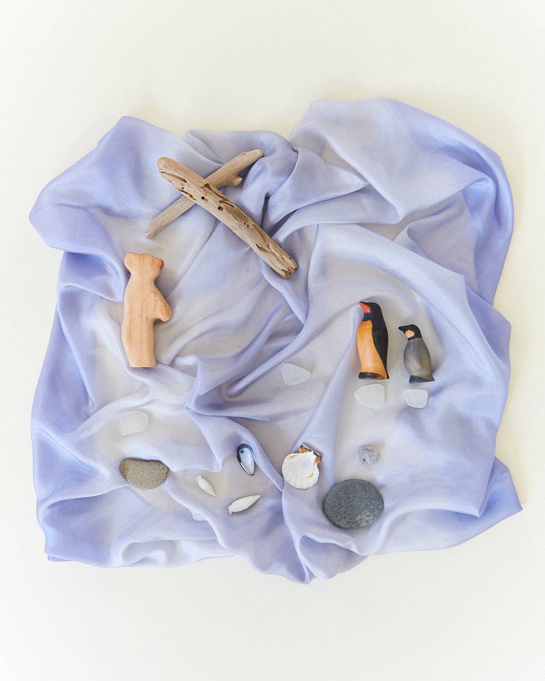 Legesilke fra Sarah's Silks Earth-serie – Sten