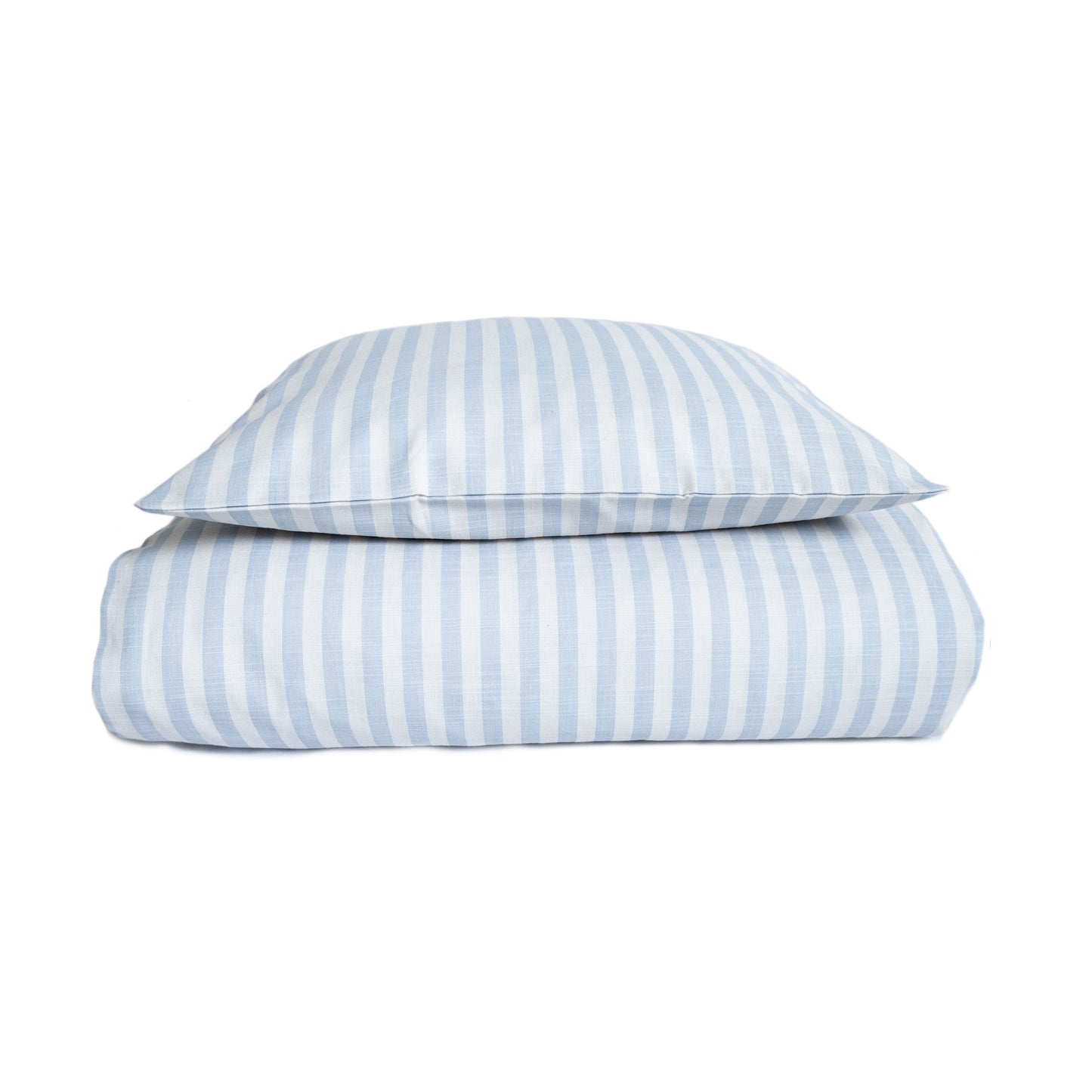 Pine Cone baby sengetøj – Blue Blossom Stripe