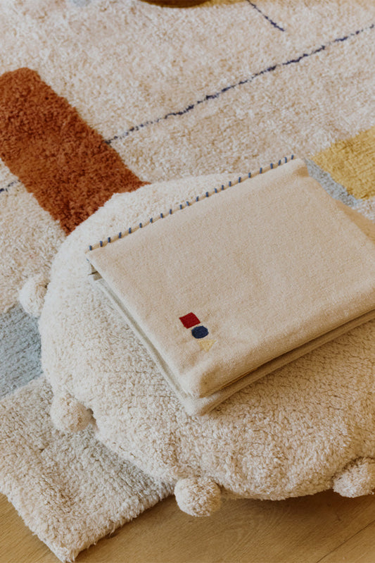 Lorena Canals gulvpude Bubbly – Natural