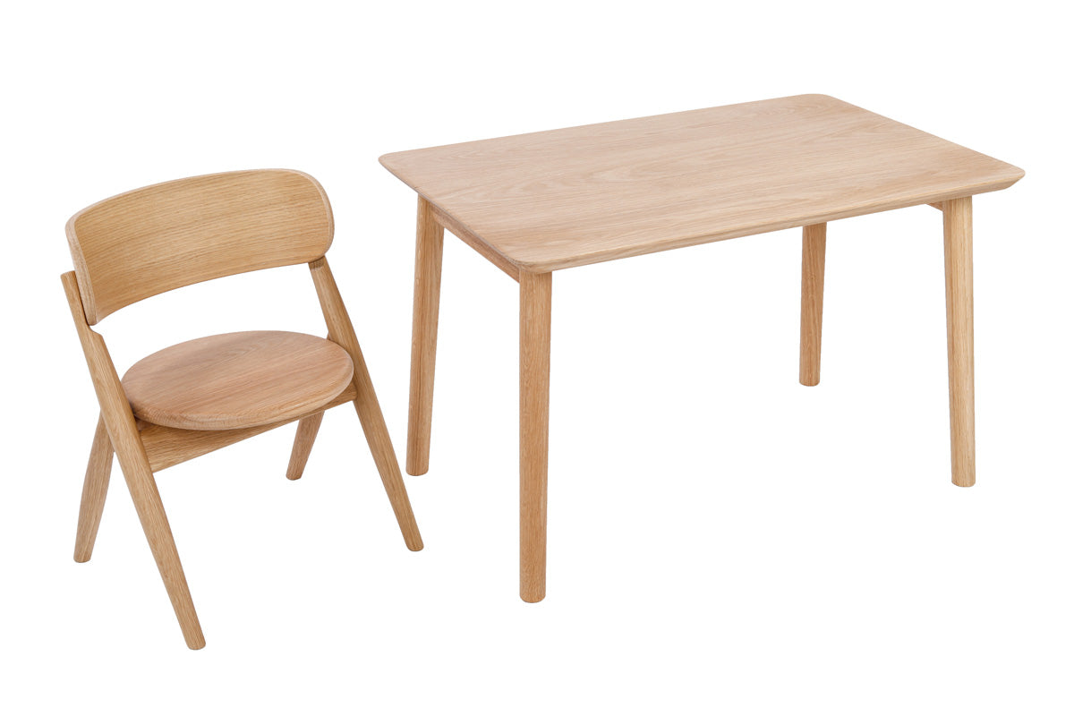 Curve Lab – Skrivebord – Eg