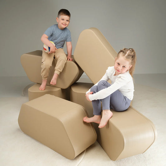 Play Pouf Bench - Beige