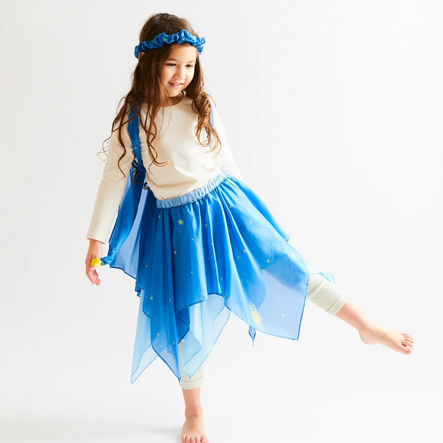 Sarah's Silks silkehårbånd – Nattehimmel